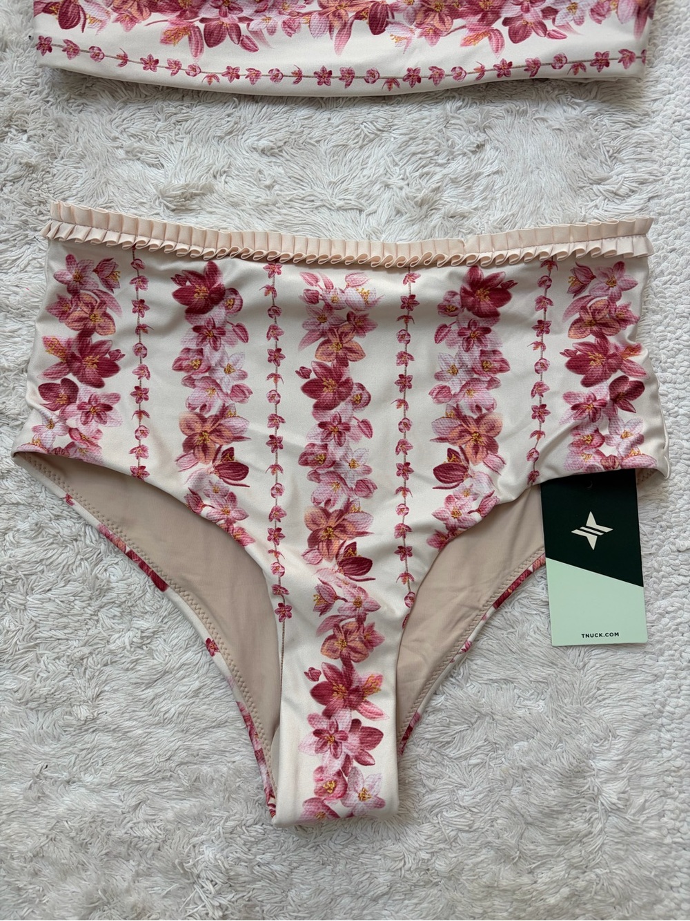 NWT Agua Bendita Olma top and Nopal bottom bikini bathing suit - Picture 5 of 11